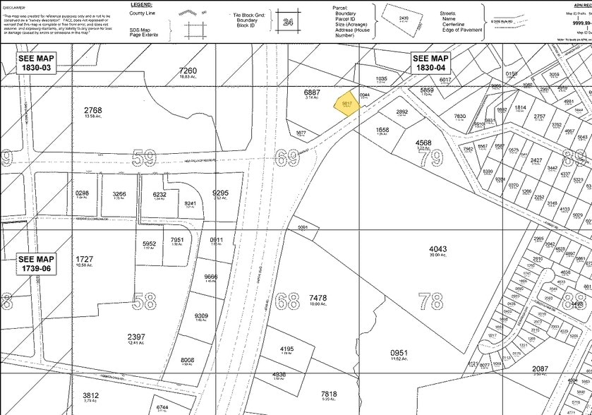 2208 S Main St, Wake Forest, NC for sale - Plat Map - Image 3 of 4