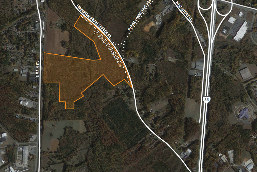 Henderson Grove Church Rd Land Site, Salisbury, NC for sale - Primary Photo - Image 1 of 2