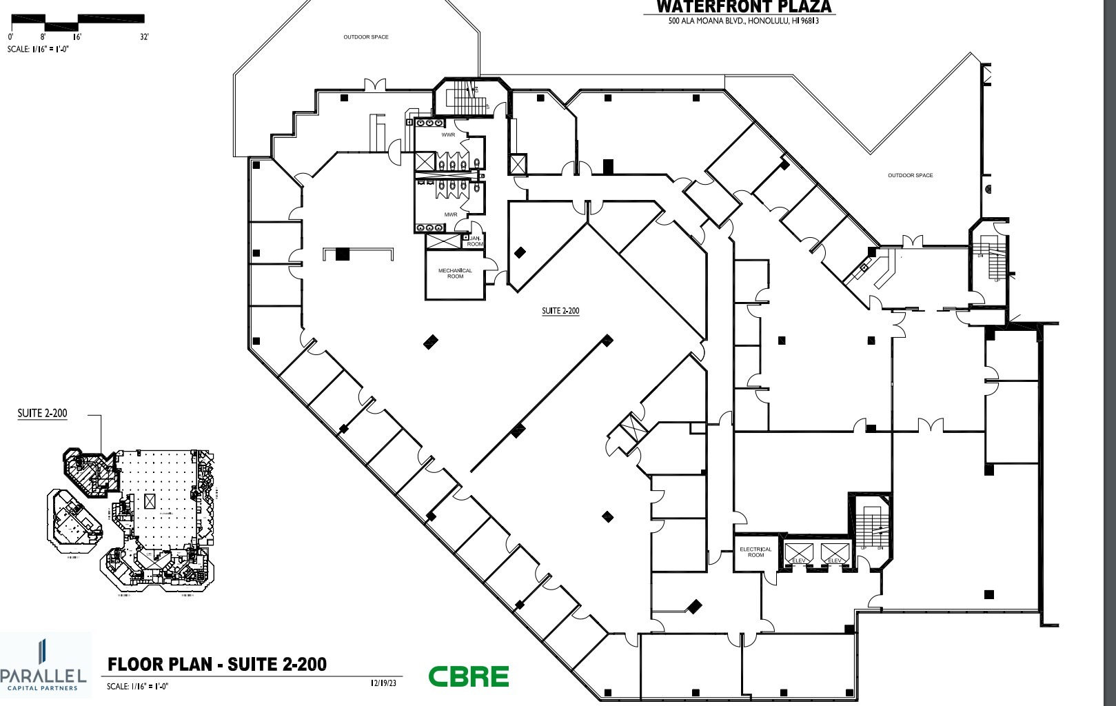 500 Ala Moana Blvd, Honolulu, HI for lease Floor Plan- Image 1 of 1