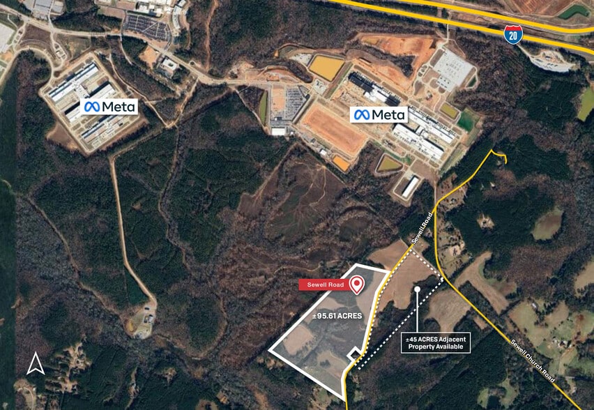 Sewell Rd, Mansfield, GA for sale - Primary Photo - Image 1 of 1