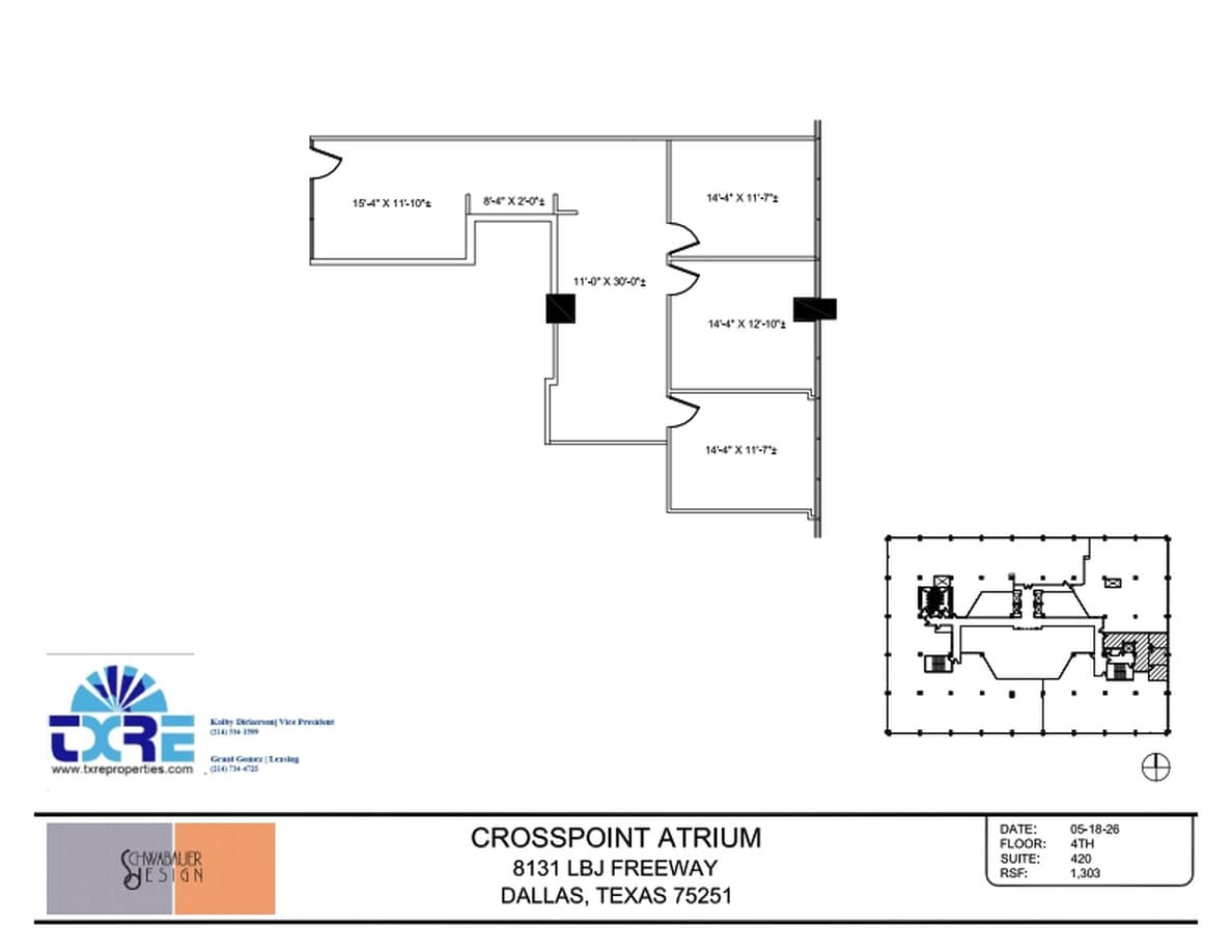 8131 Lyndon B Johnson Fwy, Dallas, TX for lease Floor Plan- Image 1 of 1