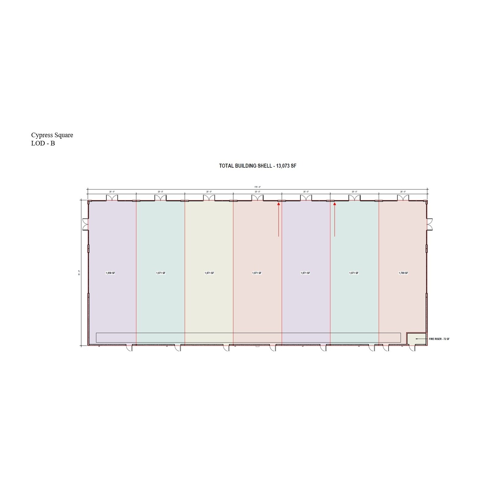 19715 Longenbaugh Rd, Cypress, TX for lease Floor Plan- Image 1 of 1