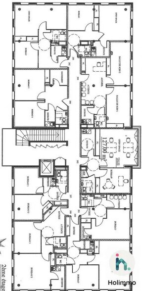 Office in Vannes for lease - Floor Plan - Image 3 of 22