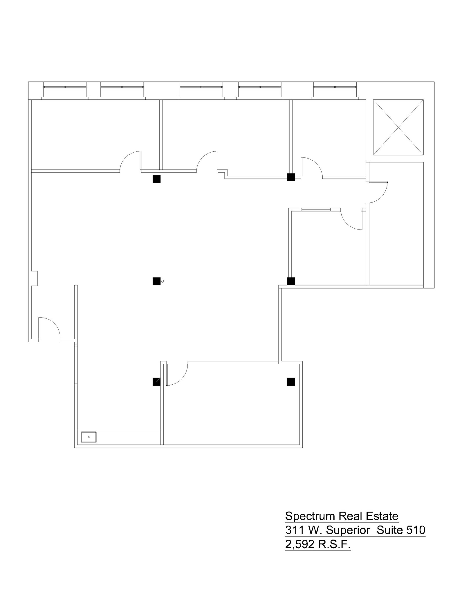 311 W Superior St, Chicago, IL for lease Floor Plan- Image 1 of 1