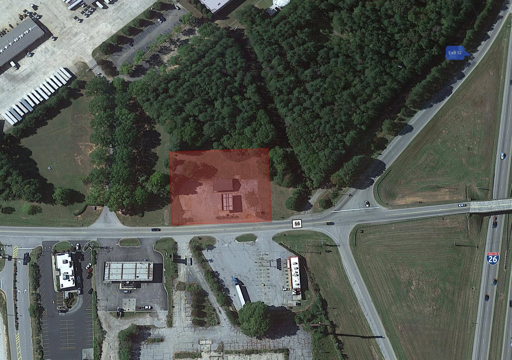 12501 Highway 56 N, Clinton, SC for lease Aerial- Image 1 of 3