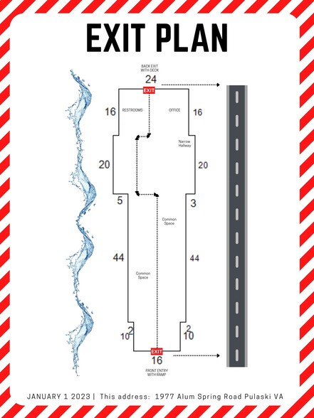 1977 Alum Spring Rd, Pulaski, VA for sale - Floor Plan - Image 3 of 9