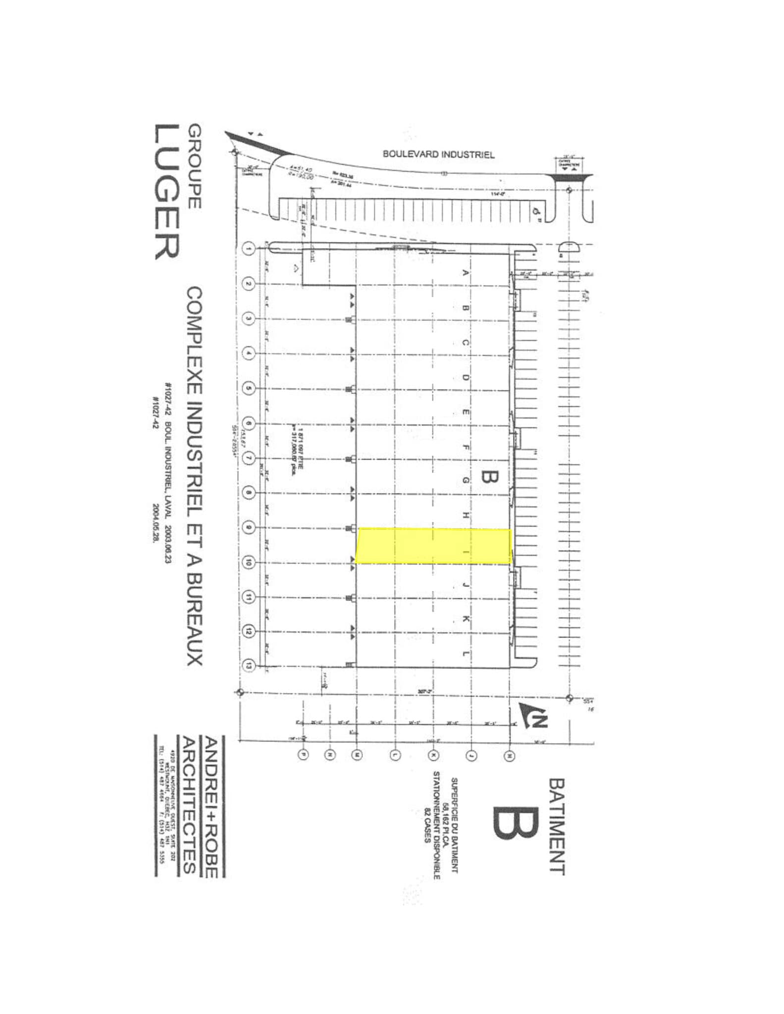 4124-4184 Boul Industriel, Laval, QC for lease Site Plan- Image 1 of 1
