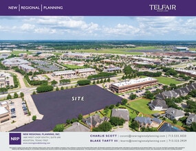 13436 University Blvd, Sugar Land, TX - AERIAL  map view