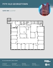7979 Old Georgetown Rd, Bethesda, MD for lease Floor Plan- Image 1 of 1