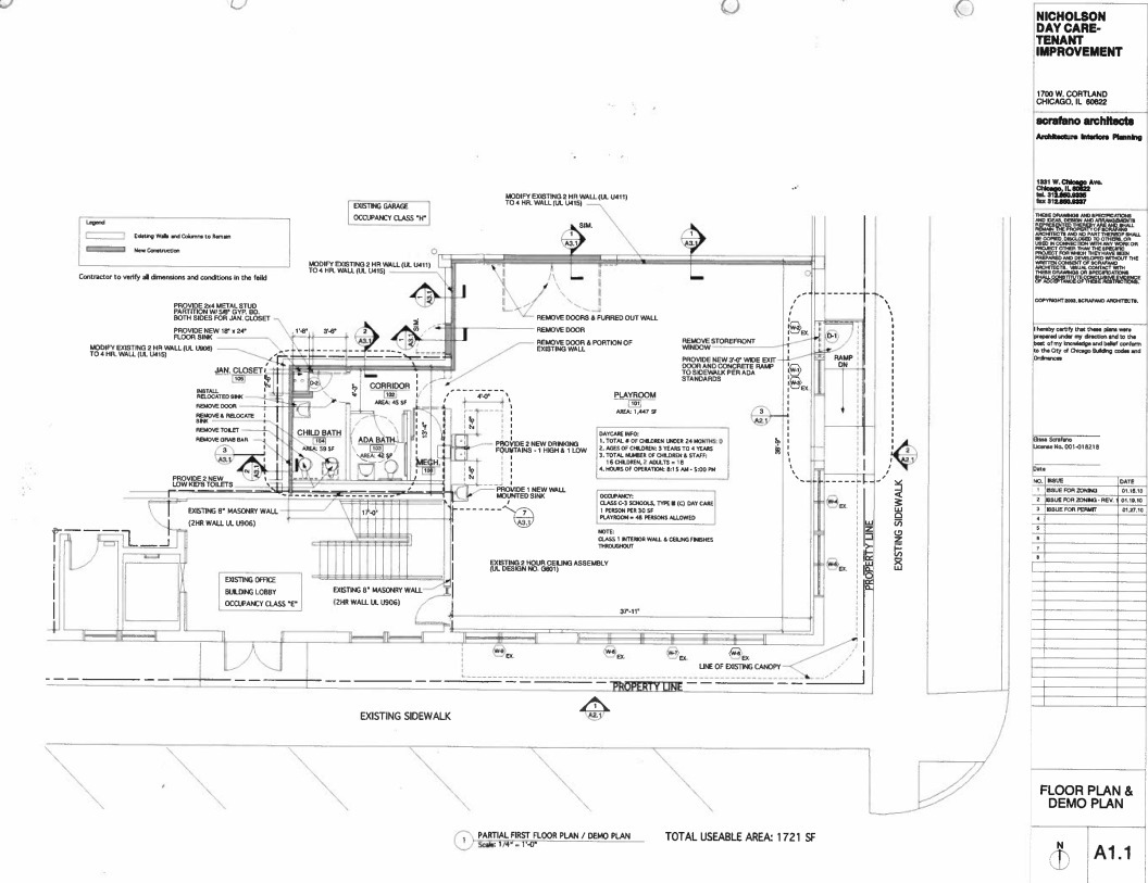 1700 W Cortland St, Chicago, IL for lease Floor Plan- Image 1 of 1