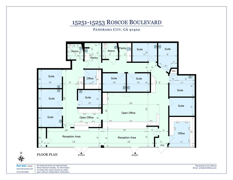 15251-15255 Roscoe Blvd, North Hills, CA for lease - Building Photo - Image 2 of 33