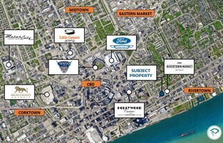 1351 E Jefferson Ave, Detroit MI - Land