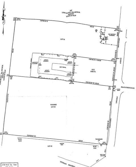 1428 Lincoln Ave, Holbrook, NY for sale - Site Plan - Image 2 of 2