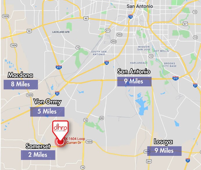 Curran Dr, Von Ormy, TX for sale - Building Photo - Image 1 of 1