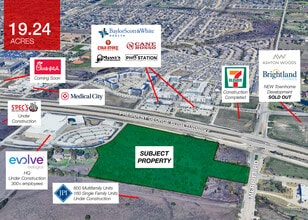 3001 Merritt Rd, Sachse, TX - AERIAL map view