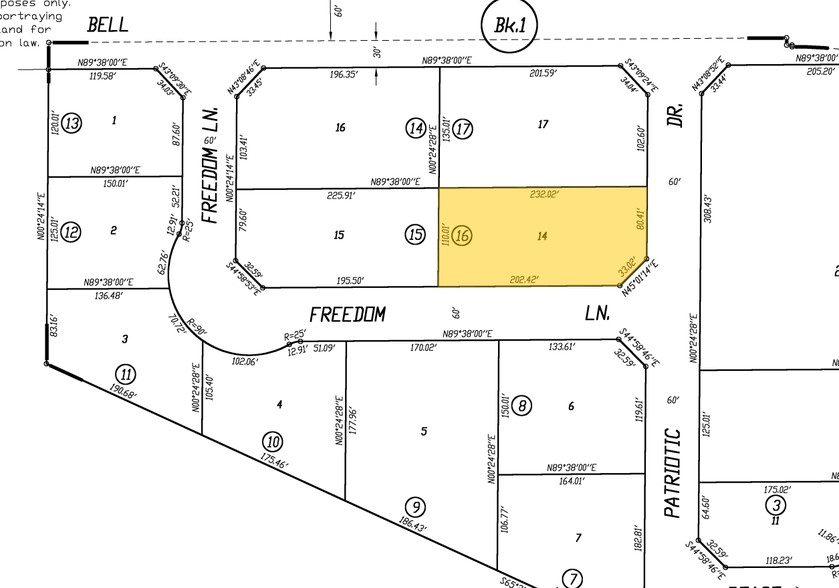 3037 Bell Dr, Atwater, CA for sale - Plat Map - Image 1 of 1