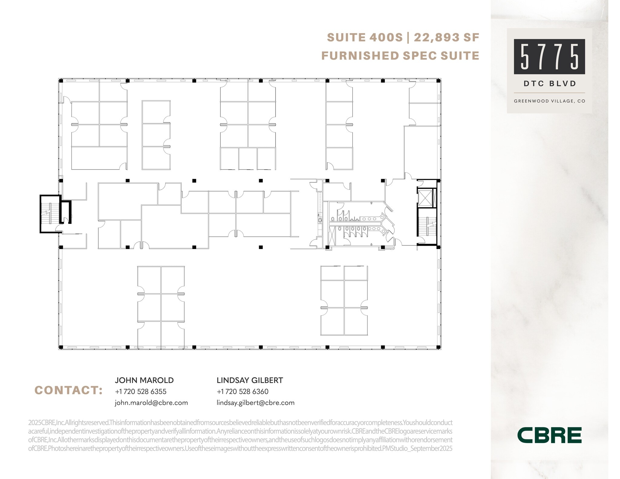 5775 DTC Blvd, Greenwood Village, CO for lease Site Plan- Image 1 of 1