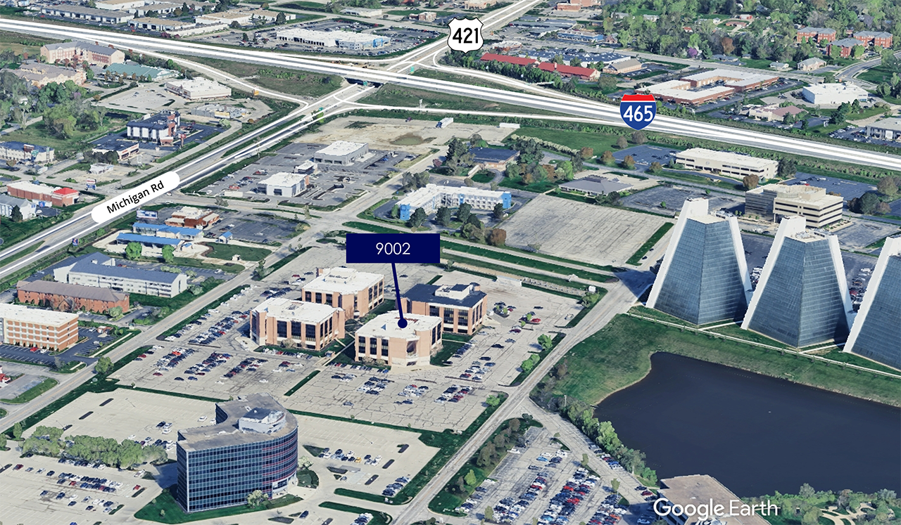9002 Purdue Rd, Indianapolis, IN for lease Aerial- Image 1 of 5