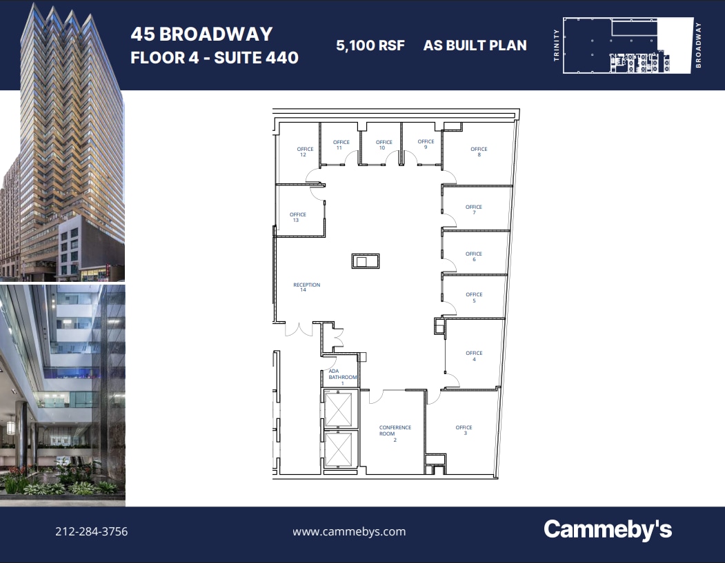 45 Broadway, New York, NY for lease Floor Plan- Image 1 of 1