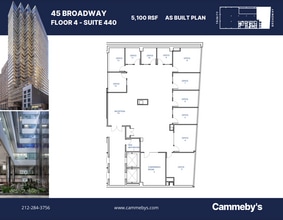 45 Broadway, New York, NY for lease Floor Plan- Image 1 of 1