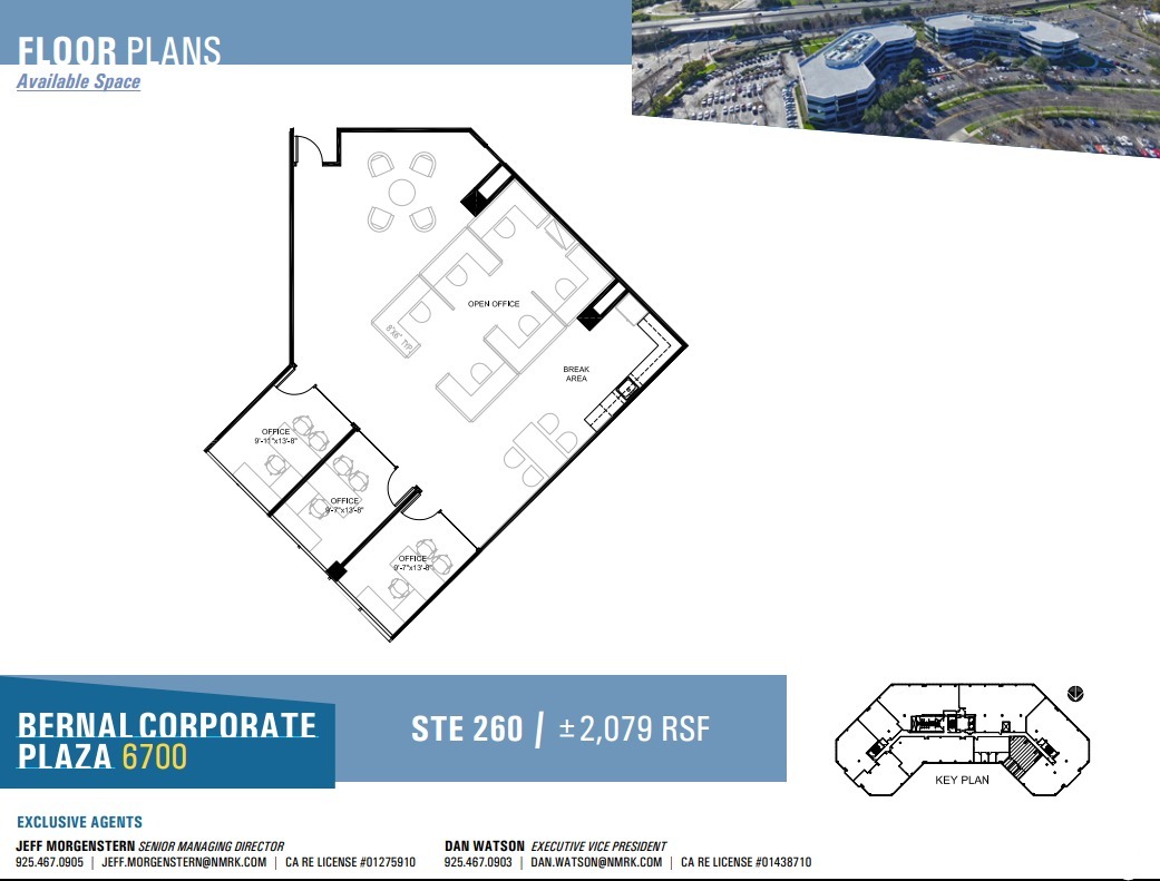 6801 Koll Center Pky, Pleasanton, CA for lease Floor Plan- Image 1 of 1