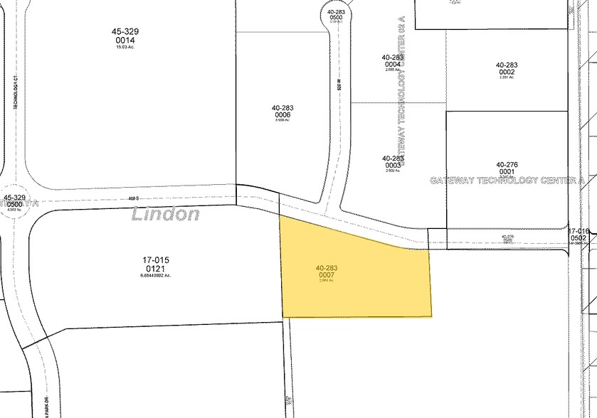 523 W 400 S, Lindon, UT for sale - Plat Map - Image 2 of 3