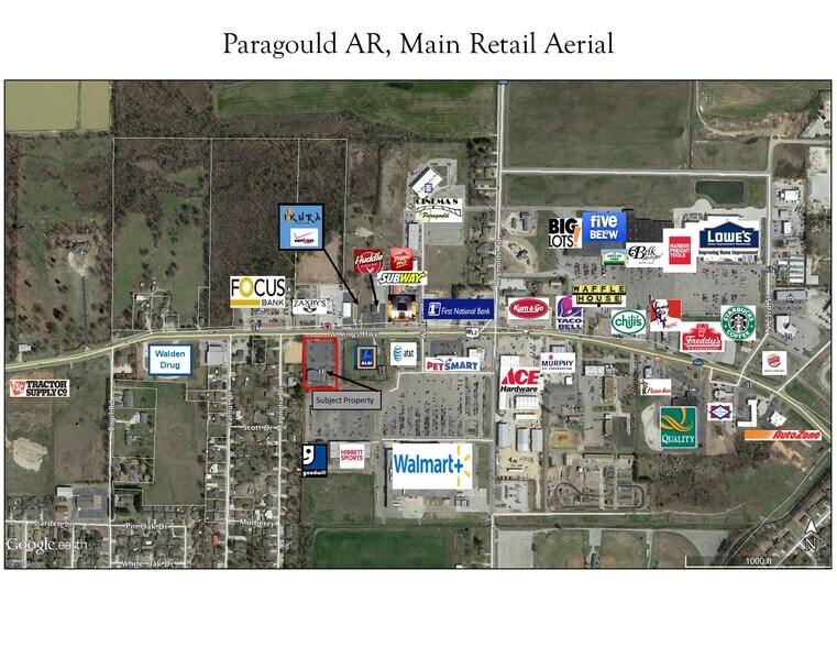 2904 W Kingshighway, Paragould, AR for sale - Building Photo - Image 1 of 1