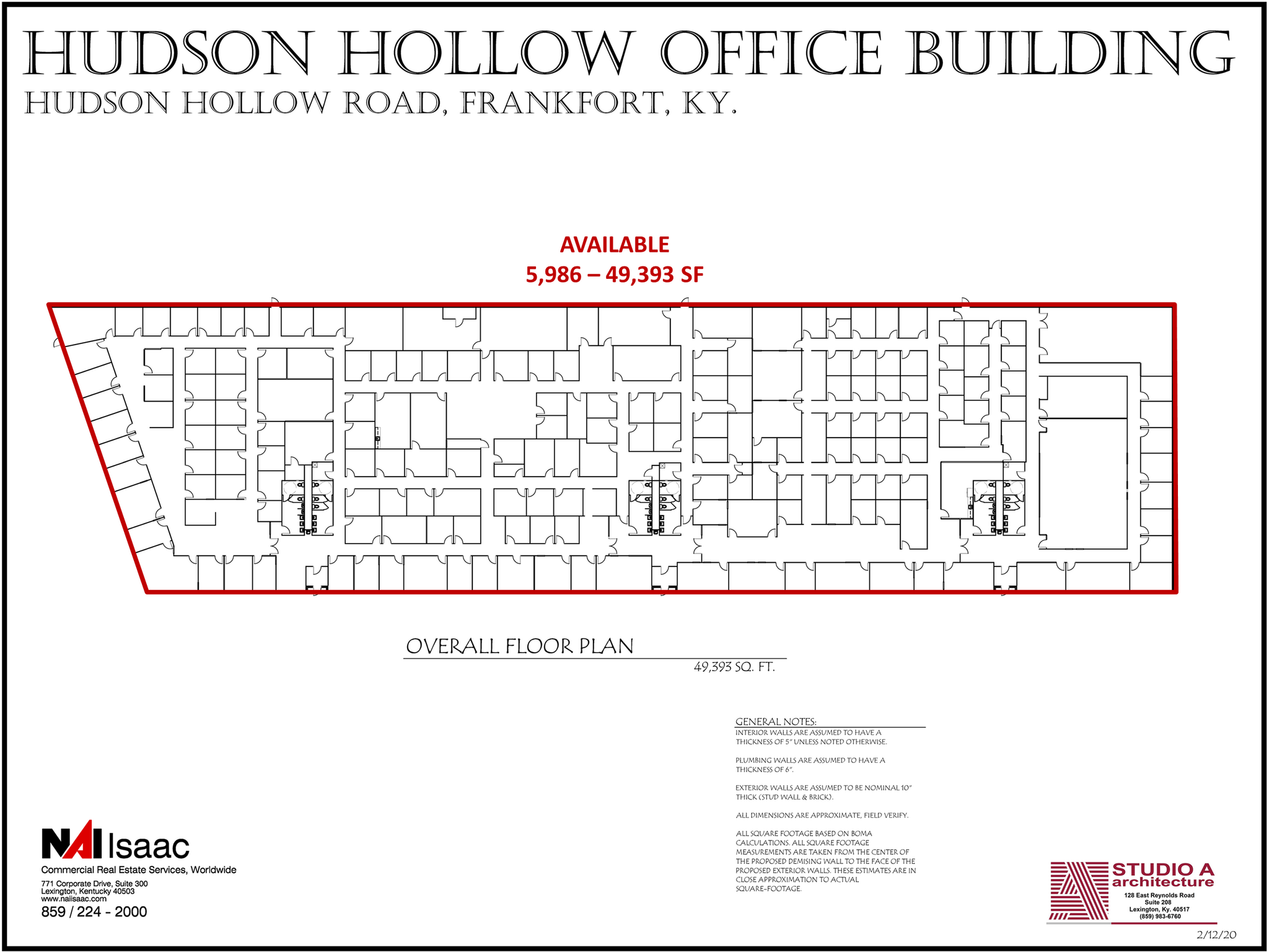 2 Hudson Hollow Rd, Frankfort, KY for lease Floor Plan- Image 1 of 5