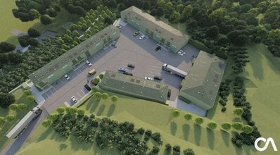 Church Town, Backwell, NSM - Aerial map view