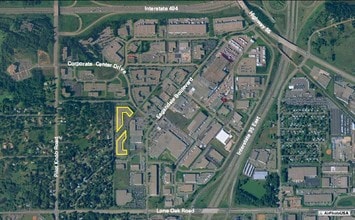 1325 Eagandale Ct, Eagan, MN - AERIAL  map view