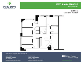 15005 Shady Grove Rd, Rockville, MD for lease Floor Plan- Image 1 of 1