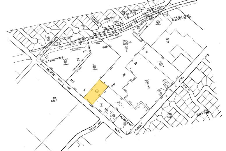 1535 W Merced Ave, West Covina, CA for lease - Plat Map - Image 2 of 4