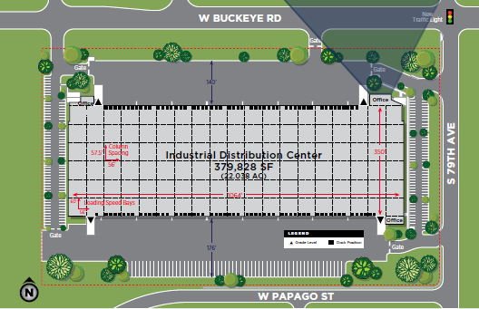 8001 W Buckeye Rd, Tolleson, AZ for sale - Site Plan - Image 1 of 1