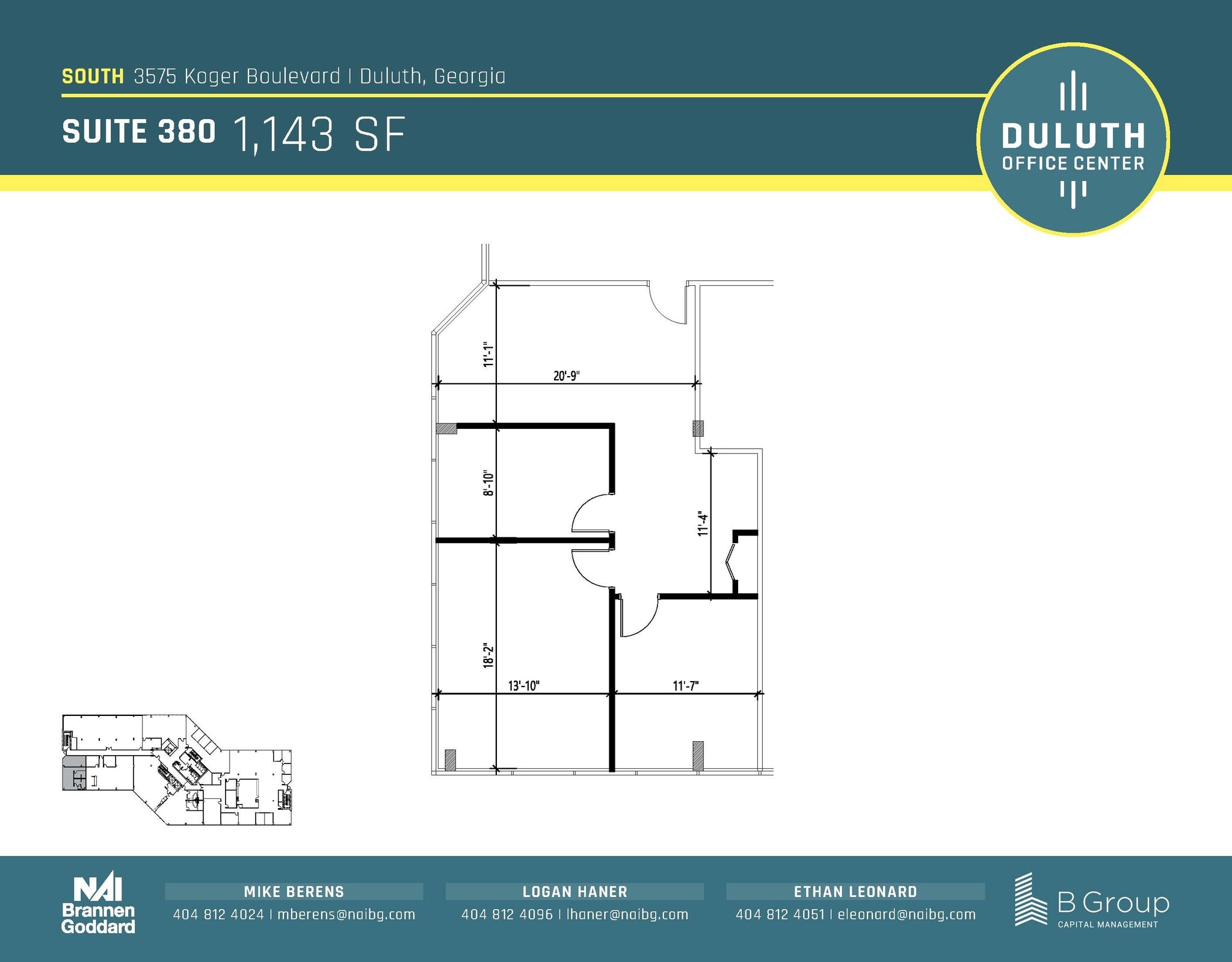 3505 Koger Blvd, Duluth, GA for lease Floor Plan- Image 1 of 1