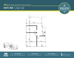 3505 Koger Blvd, Duluth, GA for lease Floor Plan- Image 1 of 1