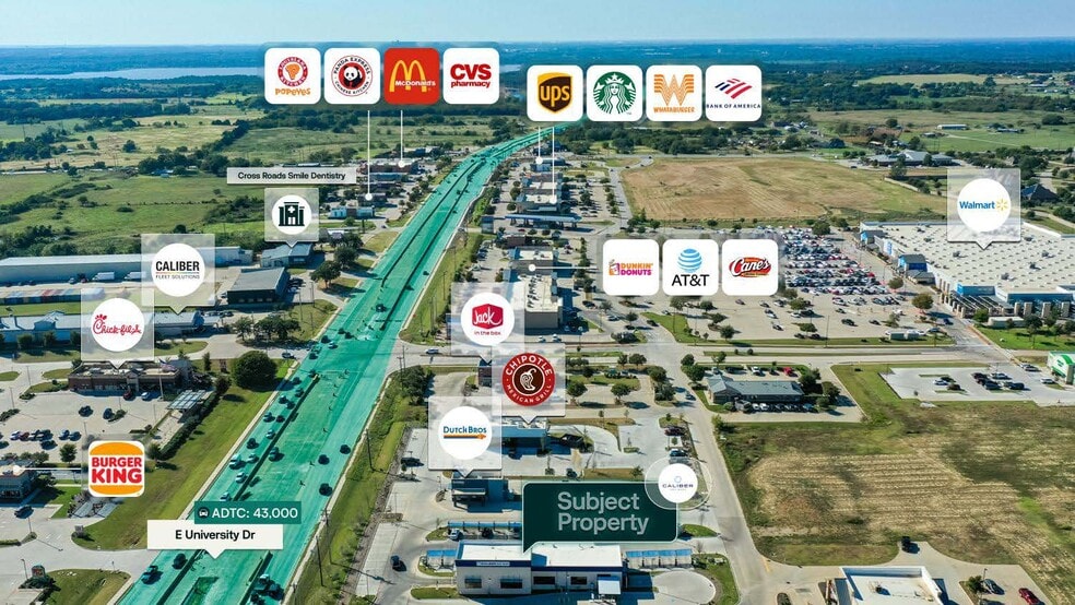 8073 University Dr, Cross Roads, TX for sale - Building Photo - Image 3 of 3