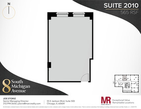 8 S Michigan Ave, Chicago, IL for lease Floor Plan- Image 1 of 2