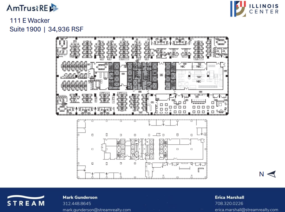 111 E Wacker Dr, Chicago, IL for lease Floor Plan- Image 1 of 1