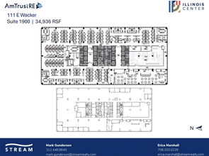 111 E Wacker Dr, Chicago, IL for lease Floor Plan- Image 1 of 1