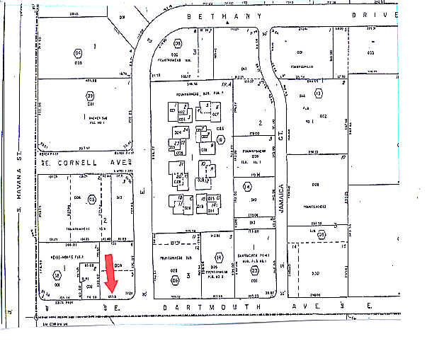 10555 E Dartmouth Ave, Aurora, CO for lease - Plat Map - Image 2 of 5