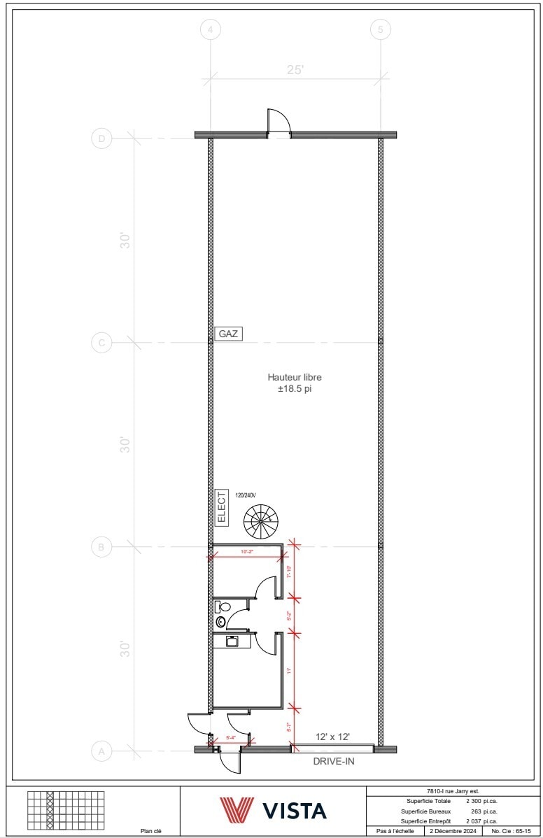 7810-7890 Rue Jarry E, Montréal, QC for lease Floor Plan- Image 1 of 1