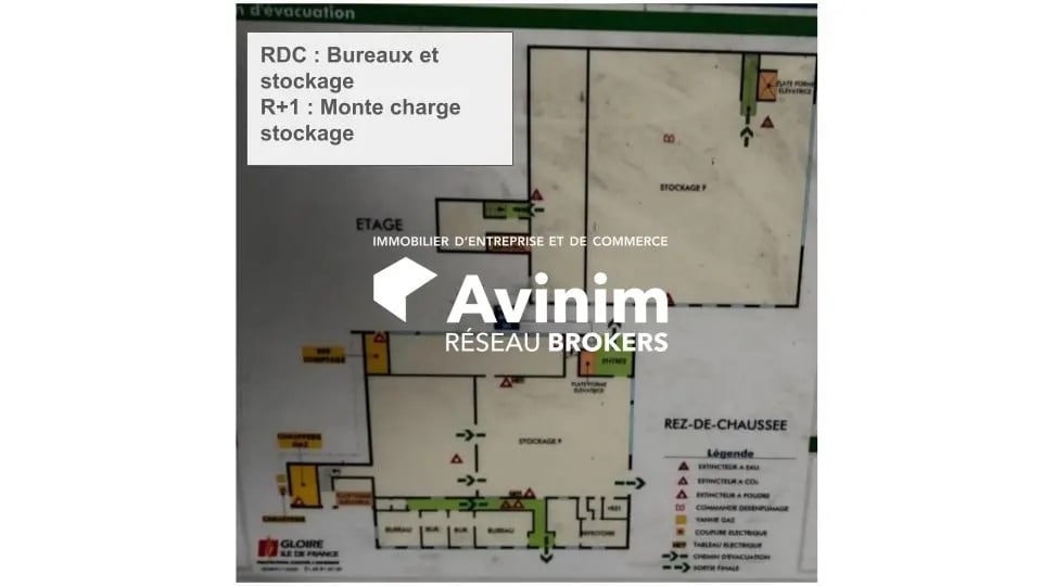 Office in Fontenay-sous-Bois for lease - Floor Plan - Image 1 of 3