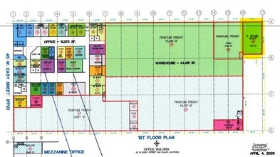 45 W Easy St, Simi Valley, CA for lease Floor Plan- Image 1 of 1