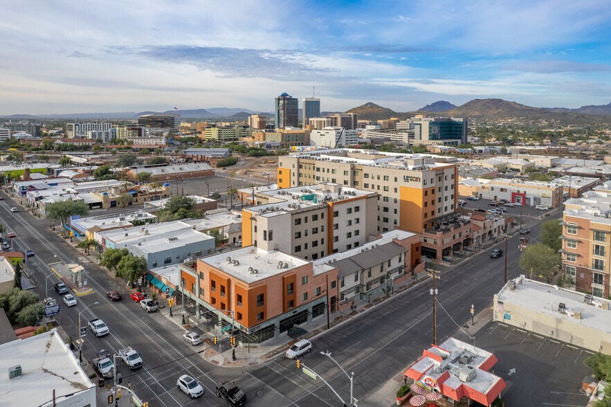 340 E 6th St, Tucson, AZ for lease - Aerial - Image 2 of 4