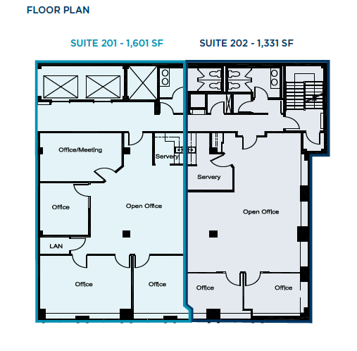 425 University Ave, Toronto, ON for lease Floor Plan- Image 1 of 1