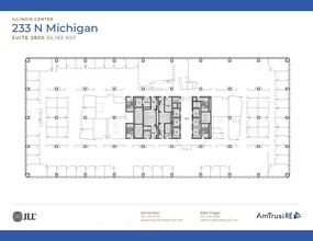 233 N Michigan Ave, Chicago, IL for lease Floor Plan- Image 1 of 1