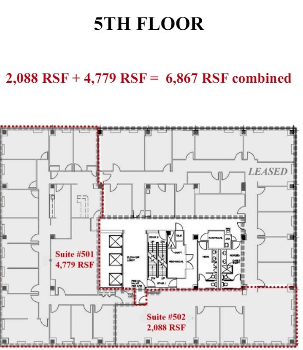 8737 Colesville Rd, Silver Spring, MD for lease Floor Plan- Image 1 of 1