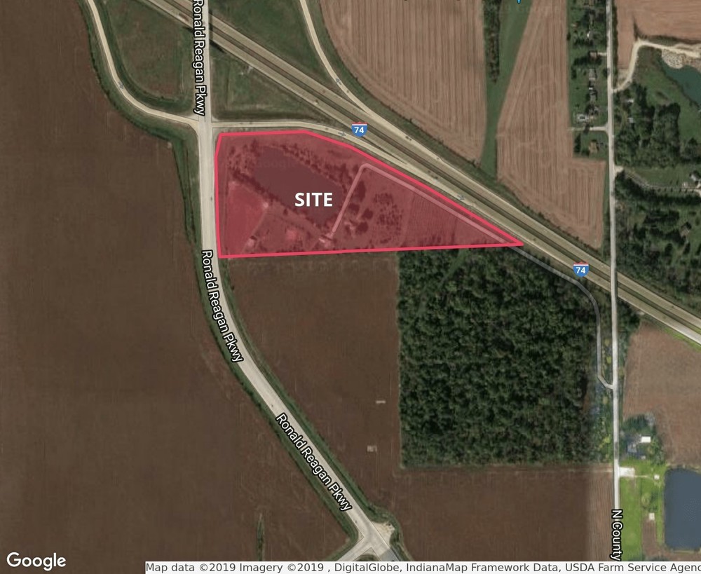 Brownsburg Indiana Zoning Map 4920 N County Road 1000 E, Brownsburg, In 46112 - Seq I-74 & Rr Pkwy |  Loopnet