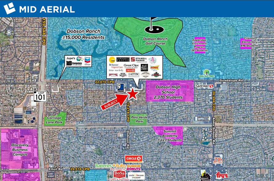 2909-2917 S Dobson Rd, Mesa, AZ for lease - Building Photo - Image 3 of 31