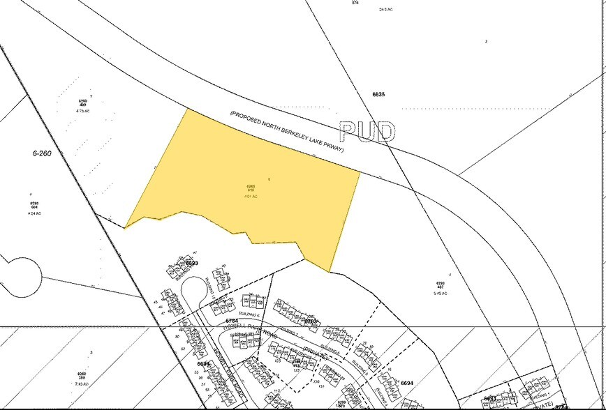 2700 N Berkeley Lake Rd, Duluth, GA for sale - Plat Map - Image 1 of 1